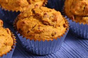 Whole Wheat Pumpkin Chocolate Chip Muffins