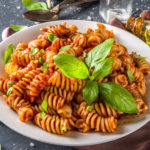 Tomato Basil Quinoa Pasta