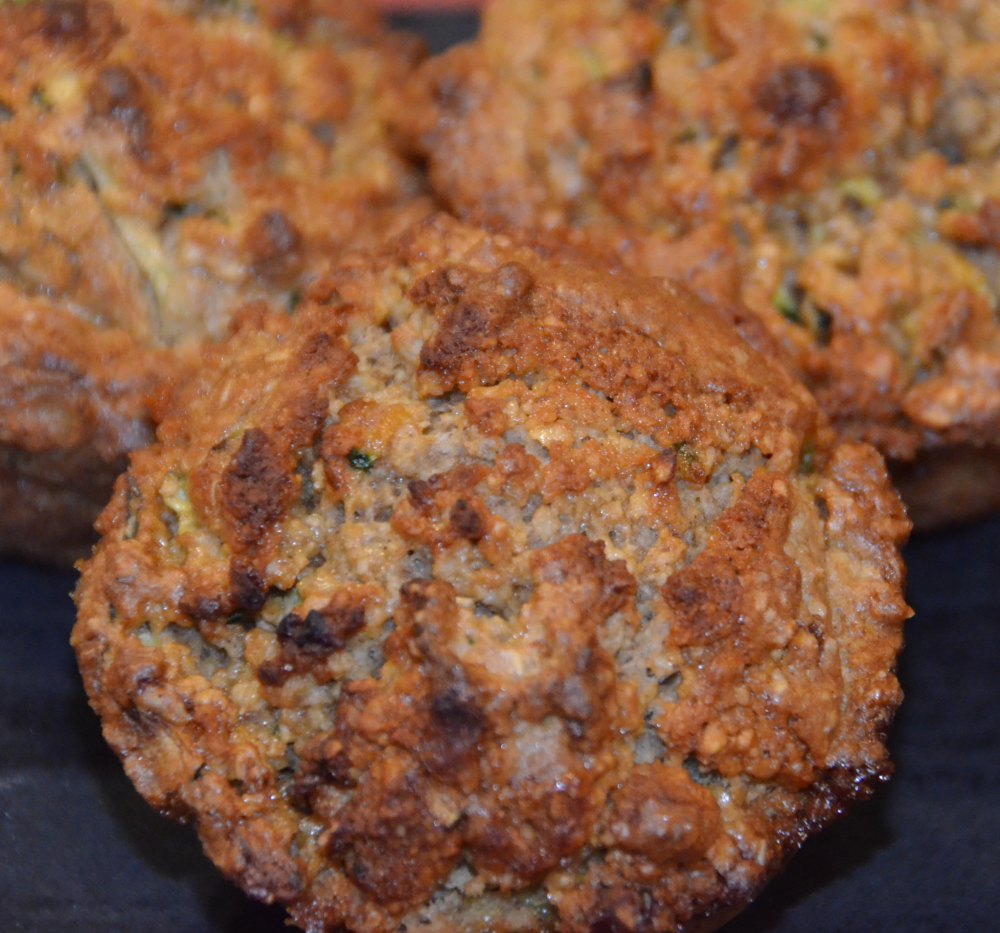 gluten free zucchini muffin