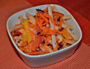 2 Tasty and Colorful Jicama Salads