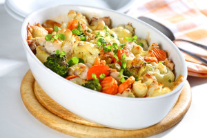 Easy Vegetable Chicken Casserole