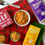 ingredients for sweet potato mac and cheese with banza chickpea pasta