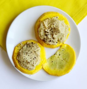 summer squash with instant pot cashew cheese