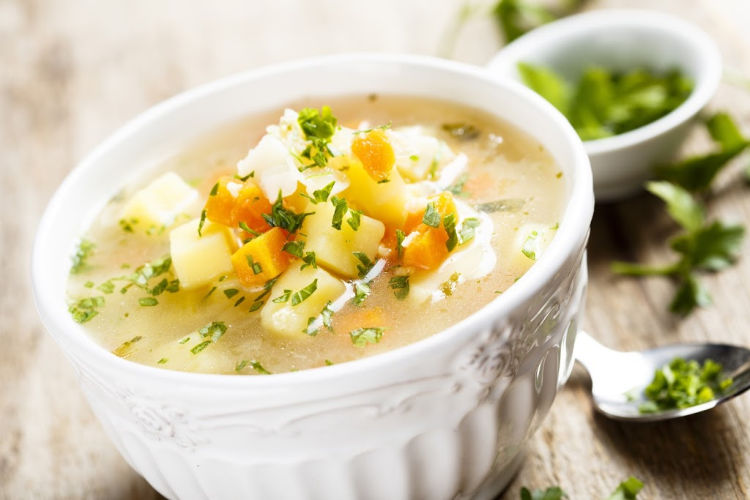 Homemade Vegetable Broth Start Saving Your Veggie Scraps! Melissa's