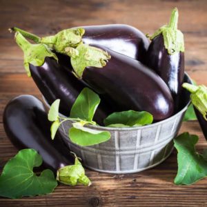 Mediterranean Eggplant with Tomato and Ginger