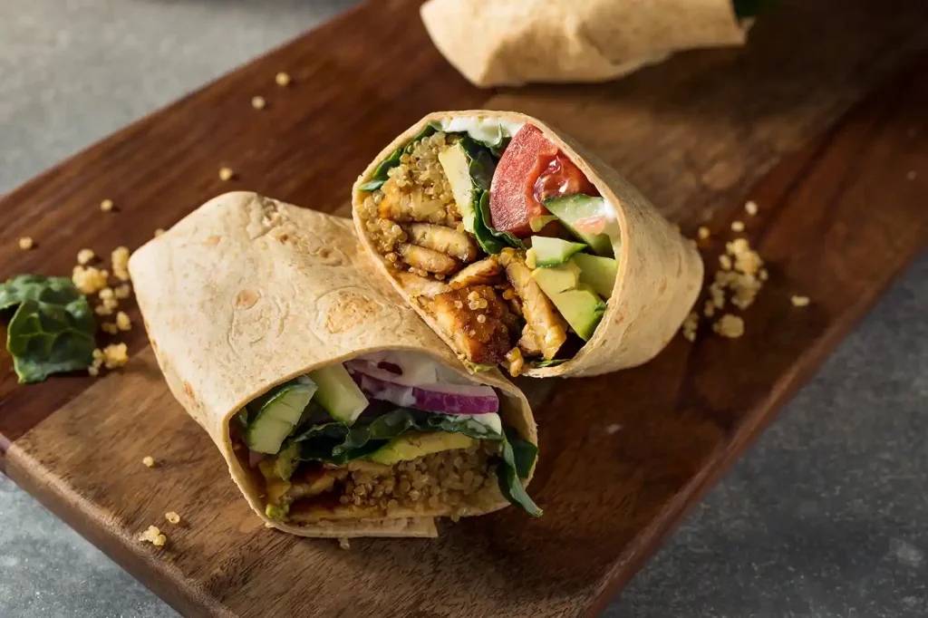 tempeh wrap soy for men and women